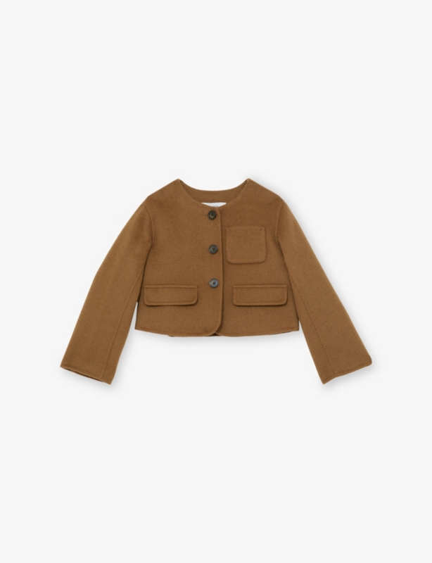 Ami Cropped Woven Jacket 9-13 Years