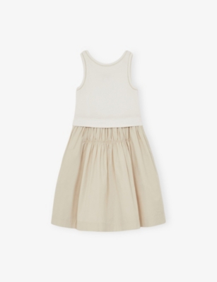 REISS: Wren Layered Cotton Midi Dress 9-13 Years