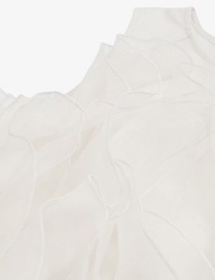 REISS: Ellenora Ruffled Organza Dress 9-13 Years