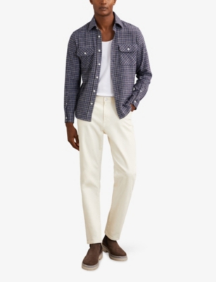 REISS: Watson Ribbed Knitted Vest