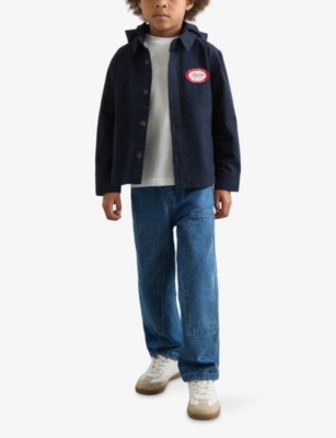 REISS: Prescott Detachable-Hood Cotton Jacket 13-14 Years