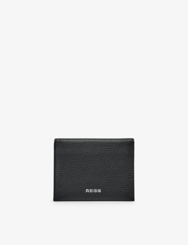 Hilton Logo-Embossed Leather Card Holder