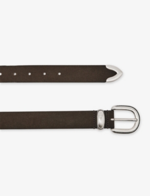 REISS: Austin Suede Western Belt