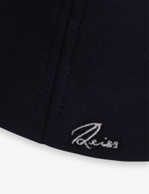 REISS: Paco Brand-Embroidered Stretch-Woven Cap