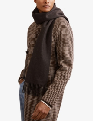 REISS: Picton Wool And Cashmere-Blend Scarf