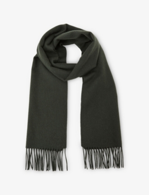 REISS: Picton Wool And Cashmere-Blend Scarf