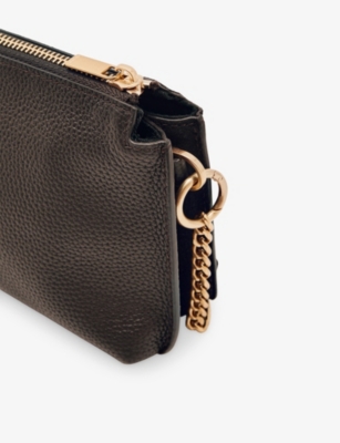 REISS: Muriel Leather Cross-Body Bag