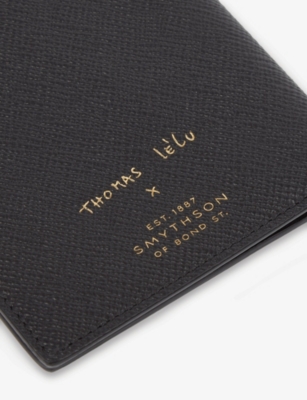 SMYTHSON: Smythson x Thomas Lélu Panama Leather Passport Cover