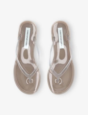 Christopher Esber Jo Flip Flops In White