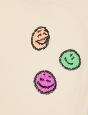 MOLO: Ranva Sequin Cotton-Jersey T-Shirt 4-12 Years