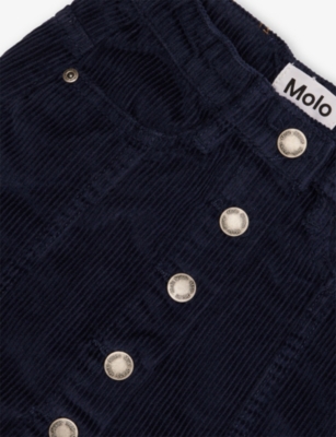 MOLO: Bera Cotton-Velvet Mini Skirt 3-12 Years