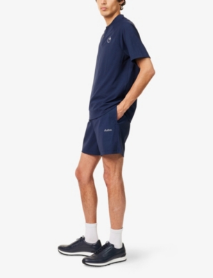 MALBON ENS MALBON POLY TECH LOGO-PRINT SHELL SHORTS 