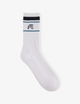 MALBON: Sportiva Stretch-Cotton Golf Socks