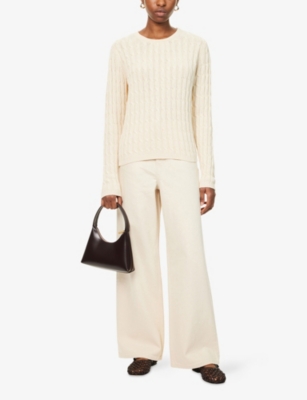 SKALL STUDIO: Marcel Long-Sleeve Cable Knit Jumper