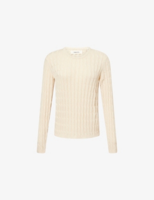 SKALL STUDIO: Marcel Long-Sleeve Cable Knit Jumper