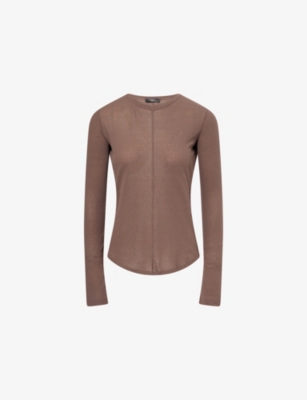 WEEKEND MAX MARA: Vincita Long-Sleeve Cotton Top