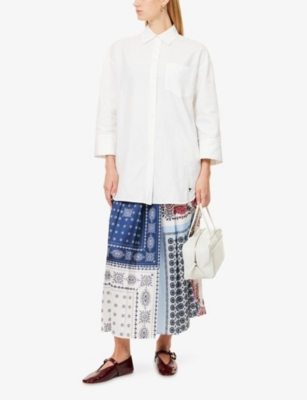 WEEKEND MAX MARA: Queva Cotton-Poplin Shirt