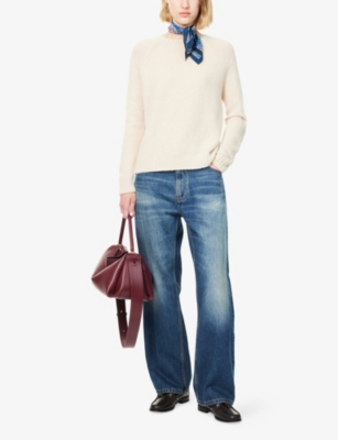 Weekend Max Mara Omens  Ghiacci Round-neck Wool-blend Jumper