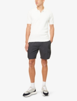 ARNE: 3d Pocket Cargo Drawstring Stretch-Woven Shorts