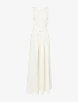 DISSH: Sue Sleeveless Cotton-Knit Maxi Dress