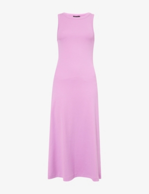 ME AND EM: Ultimate Vest Cotton-Jersey Midi Dress