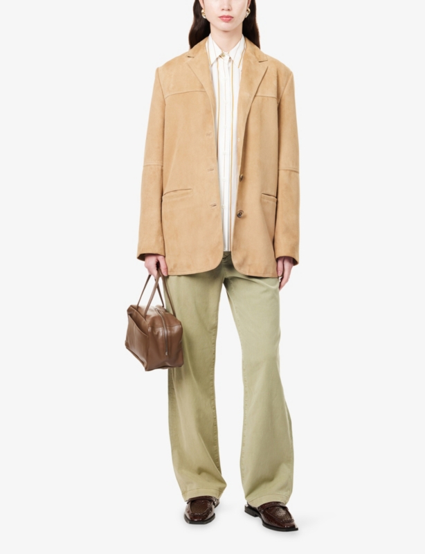 Caden Relaxed Cotton-Blend Chinos