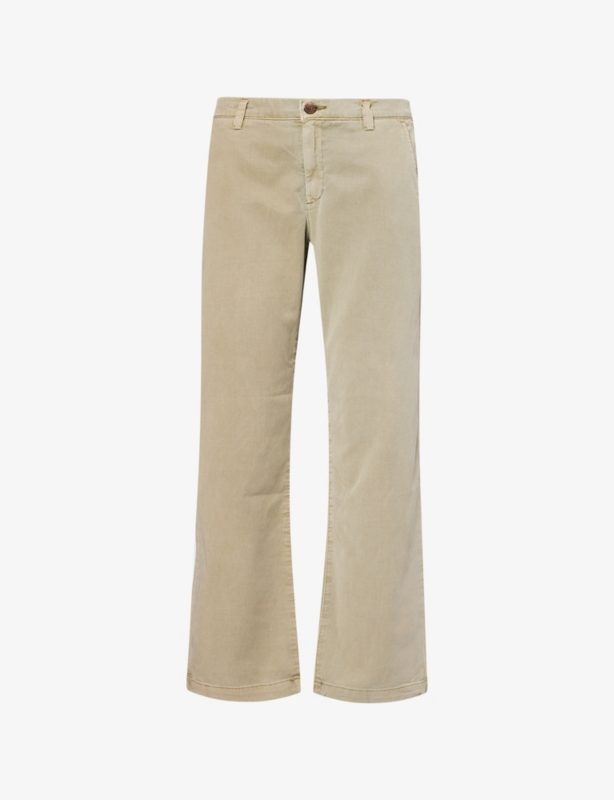 Caden Relaxed Cotton-Blend Chinos