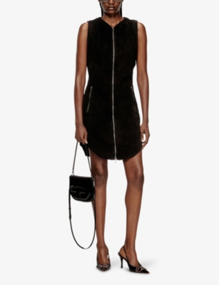 DIESEL: 1dr Twin Faux-Leather Shoulder Bag