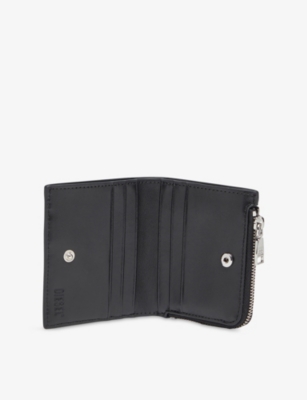 DIESEL: Play Bi Fold Zip Patent Wallet