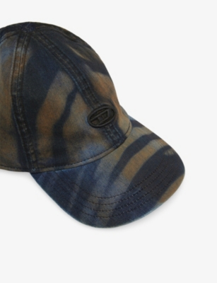 DIESEL: C-Hupa Logo-Embroidered Cotton-Blend Baseball Cap
