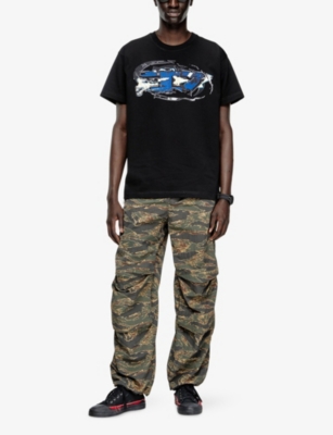 DIESEL: T-Norm-T11 Logo-Print Cotton-Jersey T-Shirt