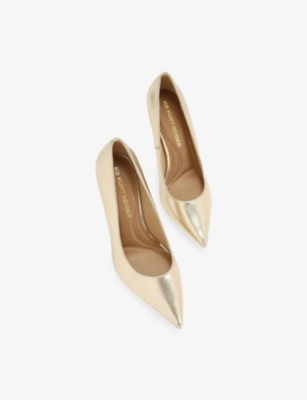 KG KURT GEIGER: Nala Faux-Leather Heeled Courts