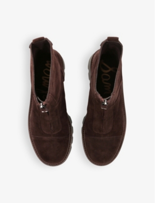 SAM EDELMAN: Cooper Suede Chelsea Boots