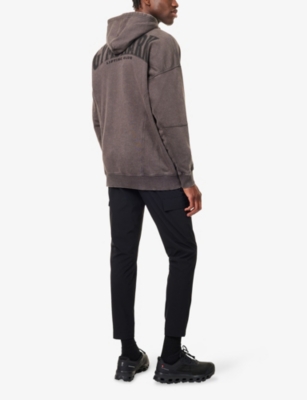 GYMSHARK: Heritage Washed Cotton-Blend Hoody