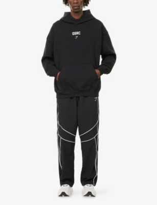 GYMSHARK: GSRC Oversized-Fit Cotton-Jersey Hoody