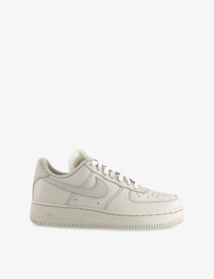 NIKE: Air Force 1 '07 Leather Low-Top Trainers
