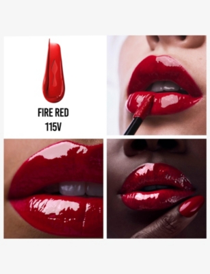 Christian Louboutin Rouge Stiletto Vinyl Gloss Lip Gloss - Fire Red 115v 4ml