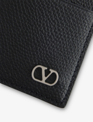 VALENTINO GARAVANI: VLogo Leather Card Holder