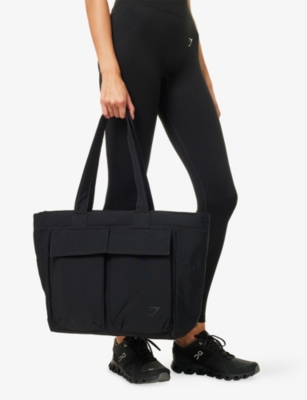 GYMSHARK: Logo Nylon Tote Bag