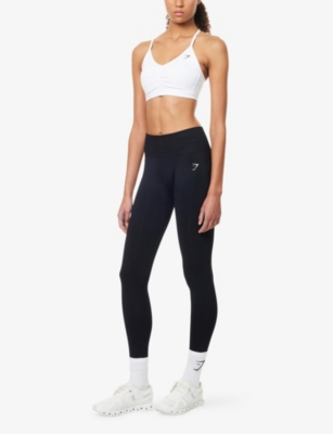 Gymshark Womens Black Everyday Seamless High-waisted  Stretch-nylon Leggings