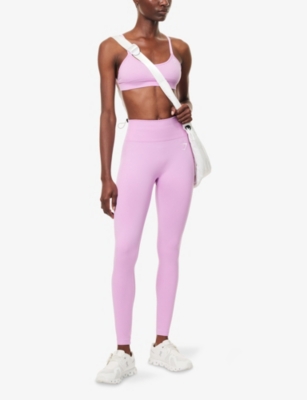 Gymshark Womens Pink Vital 2.0 Stretch-woven Leggings In Pink