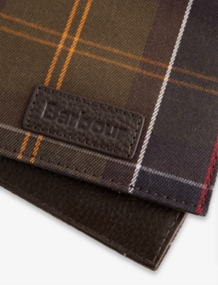 Barbour Mens Tartan Cotton Wallet Classic Tartan