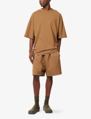 Entire Studios Mens Dune Boxy-fit Crewneck Cotton T-shirt&nbsp; In Brown