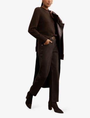 REISS: Mimi Crewneck Cashmere Jumper