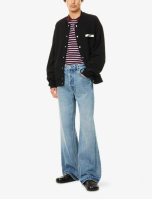Jacquemus Le Cardigan Gros Grain In Black