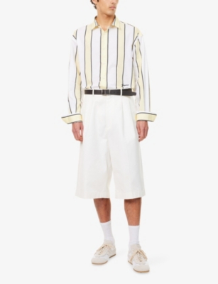 JACQUEMUS: The Simon Striped Cotton Shirt