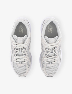 New Balance Breathable Mesh Sneakers With Durable Overlays In Gray