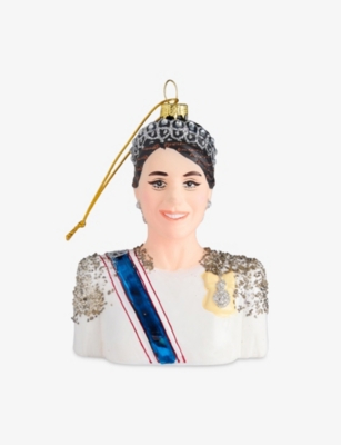 SELFRIDGES EDIT: Princess Kate Glass Christmas Decoration