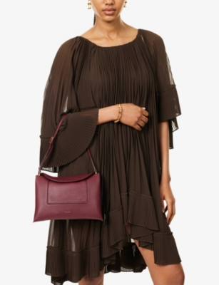 WANDLER: Penelope Slouch Leather Shoulder Bag