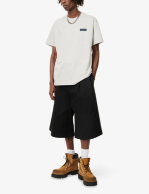 GIVENCHY: Brand-Patch Regular-Fit Cotton-Jersey T-Shirt